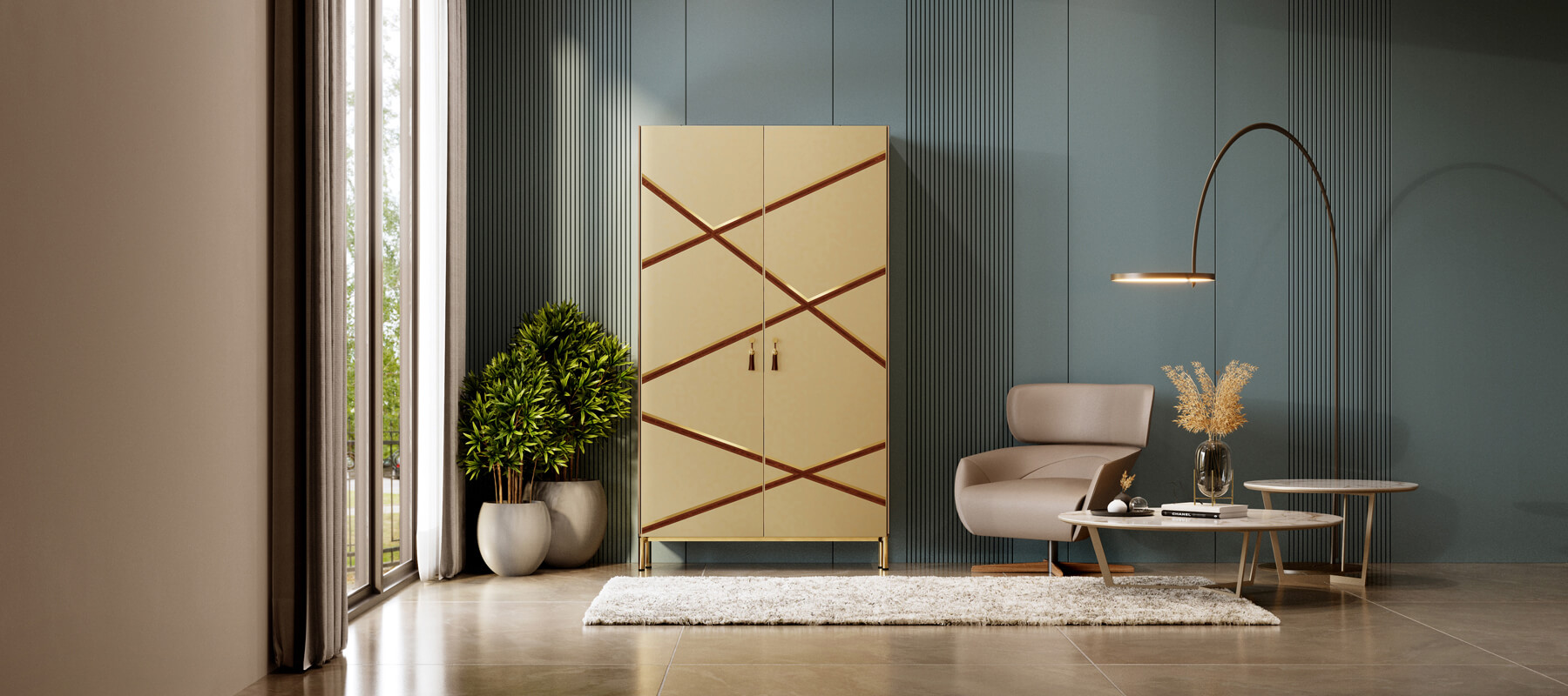 SUBLIME FULL SHELVING UNIT