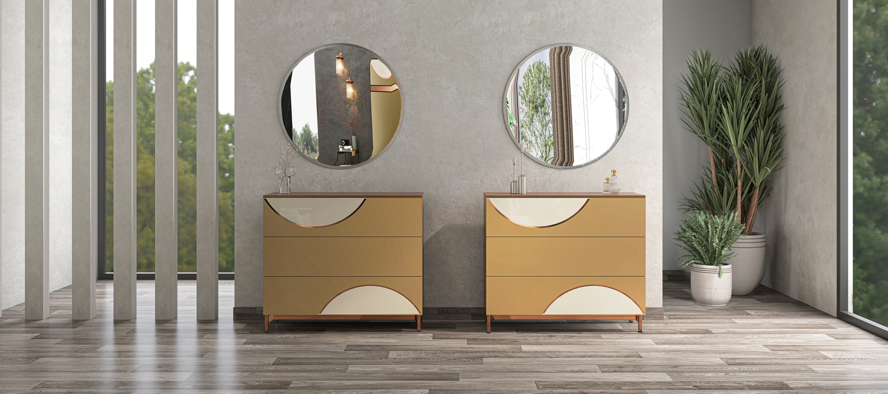 CRESCENT DRESSER UNIT